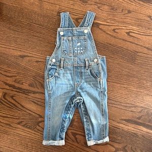 Old Navy Snap Leg Overalls Denim Jean